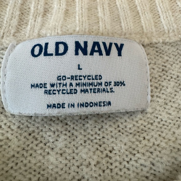 Old Navy Women's Geometric Pattern Sweater - Picture 3 of 4